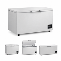 Haute qualité -60 ° Congélateur vertical ultra-basse température 500L avec enregistreur de données et serrure à clé pour le stockage de sang en banque de sang