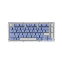 Logitech Alto Keys K75M Kablosuz RGB Arkadan Aydınlatmalı Mekanik Klavye, Değiştirilebilir Mermer Anahtarlar, Yapay Zeka Özelleştirilebilir Tuşlar, Masaüstü Oyunları için