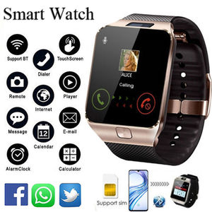 Montre intelligente sport pour hommes et femmes Android compatible <span class=keywords><strong>iphone</strong></span> Pression artérielle Smartwatch Bracelet Fitness DZ09 LED Smart Watch - Product Image 2