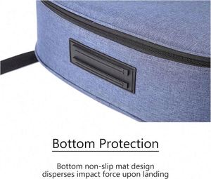 Sac de transport pour ukulélé en mousse rembourrée imperméable, personnalisé en usine BSCI, tailles concert et ténor, avec doubles bretelles, pour petites guitares - Product Image 4