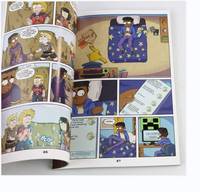 Bandes dessinées de service d'impression de livres de manga à couverture souple personnalisés de haute qualité à bas quantité minimale de commande en vrac