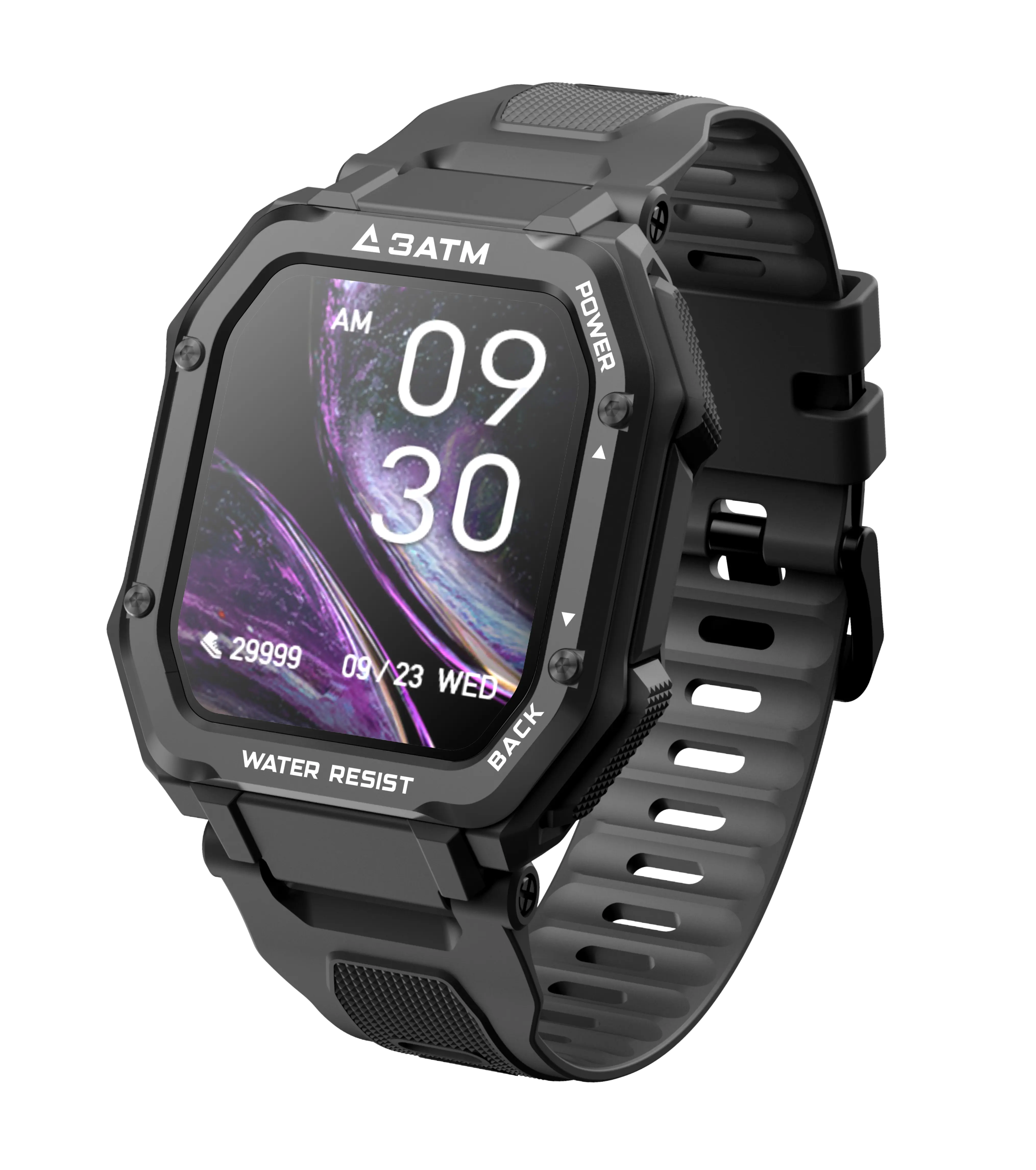OEM/ODM C16 Smartwatch 1.69 inç HD büyük ekran 3ATM suya dayanıklı açık erkek spor akıllı saat C16