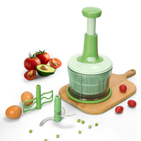 Cortador de Verduras Manual Swift Chopper con Certificación CE, Reutilizable, para Cebolla y Otros Vegetales, Utensilio de Cocina Manual, Recién Llegado