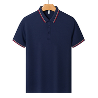 Camiseta Polo Pique con Ribete en Contraste de 190g al por Mayor, Camiseta Polo Unisex Informal para Trabajo con Impresión Personalizada, Disponible en Varios Colores