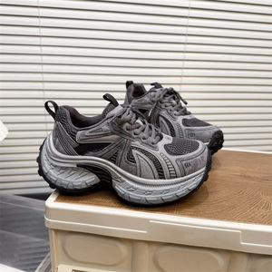 Dropshipping Logo Personnalisé 2025 Chaussures Chunky Style Tendance pour Femme Nouveaux Modèles 2025 Baskets Décontractées - Product Image 3