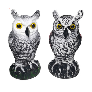 Mô hình cú giả 3D sống động như thật, chất liệu nhựa, dùng để xua đuổi chim, trang trí sân vườn, phụ kiện săn bắn ngoài trời, tượng cú giống thật, bán trực tiếp từ nhà máy - Product Image 3