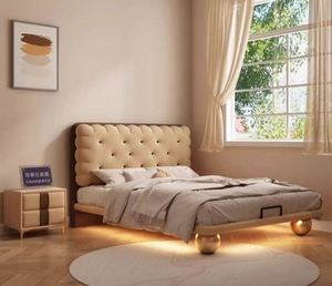 Letto a Soppalco per Bambini, Design Moderno e Lussuoso in Legno Massello, Comodo Letto Principessa per Camere da Letto delle Bambine - Product Image 2
