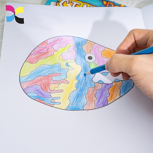 Libros para colorear, impresión al por mayor, libro personalizado para niños, libro de colorear para adultos de tapa blanda para niños - Product Image 6
