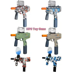 Pistola de juguete eléctrica MP9, juego divertido de verano con cuentas de Gel, pistola de chorro de agua Splat, 2023