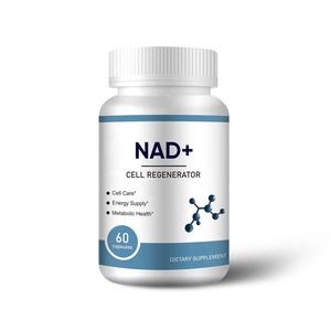 Özel etiket NAD + kapsüller siyah dut özü l-ergothioneine C vitamini E antioksidan metabolik sağlık bitkisel takviyesi - Product Image 1