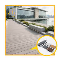 Fournisseur de profilés de terrasse en aluminium TPE antidérapants pour l'extérieur, résistants à l'humidité, pour terrasses et patios, exportation au Canada
