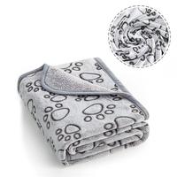 Couverture pliable pour animaux de compagnie, pour chiens et chats, tapis en polyester doux avec design portable