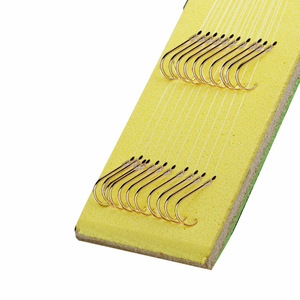 ชุดเบ็ดตกปลา Aohu พร้อมสายลีดเดอร์ผูกสำเร็จ แบบสองตัวเบ็ด Jinhaixi สำหรับปลาในน้ำจืด ผลิตจากเหล็กกล้าคาร์บอนสูง มีทั้งแบบไม่มีเงี่ยงและแบบมีเงี่ยง - Product Image 4