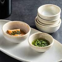 Nouveau modèle 2026 – Plat à sauce en céramique style Japandi pour sushi, cuisine domestique et restaurant – Vente en gros
