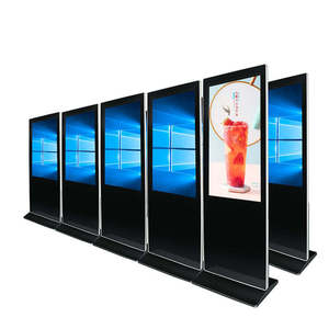 55 Inch 4K Split <b>Screen</b> Multi-zone Video Image Text Play Vertical LCD Advertising Display - Product Image 2