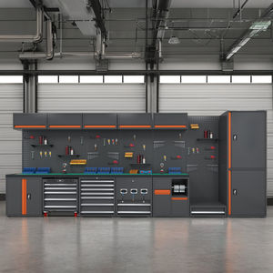 Personalizzabile in metallo in acciaio Garage banco di lavoro con Workstation Workstation cassetto armadio per banco da lavoro - Product Image 4