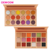 OCHAIN Factory Palette de fards à paupières brillants et imperméables à l'eau à bas quantité minimale de commande vente en gros Marque privée neutre