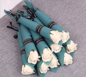 Día de San Valentín <span class=keywords><strong>regalos</strong></span> creativos sola rosa jabón de la flor - Product Image 2