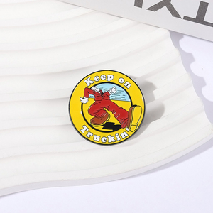 Эмалированная брошь в виде булавки - Product Image 2