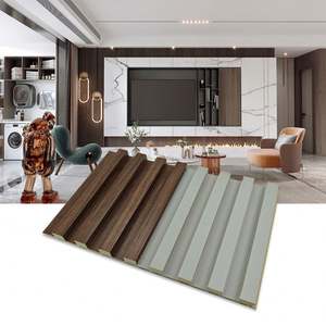 Panel de Pared WPC Ecológico de Alta Durabilidad para Decoración Interior y Exterior de Hogar y Oficina, Decoración de Madera para TV, Plástico Impermeable - Product Image 3