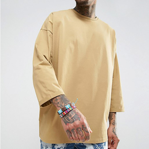 Wholesale new fashion super soft cotton t-shirts heavyweight relax fit oversize unisex t shirt for men