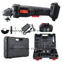 Meuleuse d'angle électrique sans fil, V 21V, moteur sans balais, batterie Rechargeable Li-ion, pour le polissage et la coupe