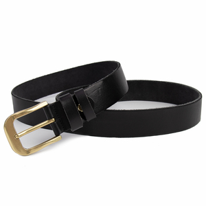 Cintura Vintage da uomo genuina con logo personalizzato in vera pelle cintura di produzione di scommesse commerciali - Product Image 5
