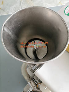 Máquina para Hacer Curry Puffs Rellenos de Carne Frita/ Máquina para Rellenar y Envolver Dumplings de Cristal/ Máquina para Hacer Calzones Cocidos - Product Image 5