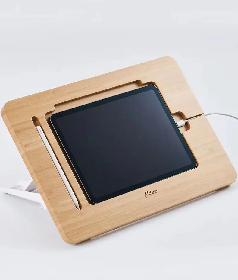 Multi-Angle Adjusta ble Faltbare Bambus Zeichnung iPad Halter Stnder Fr  iPad 11 Zoll 12,9 Zoll| Alibaba.com