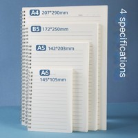 Carnet de composition ligné Omet personnalisé en gros, couverture rigide en PP, reliure thermique, cadeau pour étudiants et enseignants, formats A4/A5