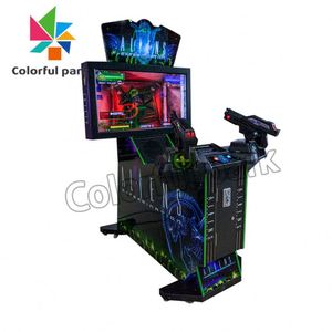 Máquina de Juego Arcade de Disparos de Alienígenas para Niños, Estilo Nuevo, Superventas, Simulador Operado con Monedas, para Interiores, de Color Park - Product Image 2