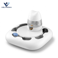 Jouet interactif de chasse pour animaux de compagnie, distributeur de friandises à alimentation lente, puzzle de stimulation mentale pour chats et chiens, jeu de trajectoire pour soulager l'ennui