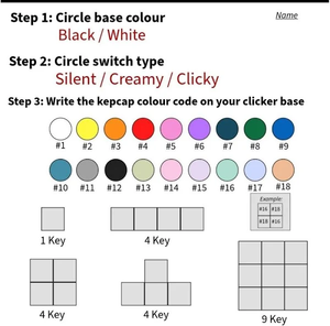 Teclas Personalizadas con Múltiples Opciones de Color, Diseño de Anime, Teclas LED, Teclado Fidget, Llavero Fidget, Juguete Sensorial - Product Image 3