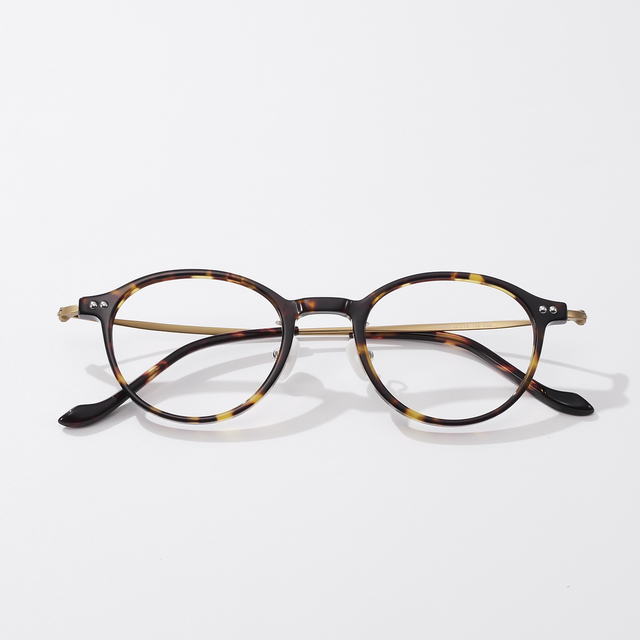 High Quality Vintage Pure Titanium Full Rim Eyeglass Frames for Men Women Acetate Optical Reading Glasses Comfortable Leg Sizing