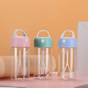 الجملة البسيطة الرياضة زجاجات مياه بلاستيكية صديقة للبيئة اثارة القدح كأس
