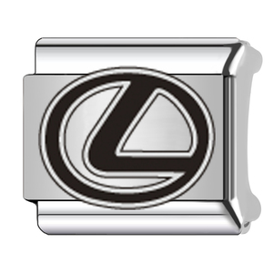 Popular Italian Charm Car Logo <b>Bracelet</b> Rhodium Plated DIY Handmade Bulk Gold Silver Stainless Steel Gift - Product Image 5
