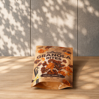Sachet Doypack à Fermeture Zip en BOPP Recyclable avec Coins Arrondis pour Thé, Noix, Fruits Secs, Biscuits, Aliments pour Animaux