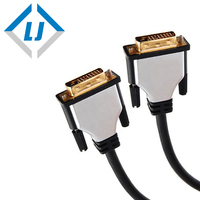 Zhizhongshan LJ DVI testeur ATC CE FCC RoHS, câble hdmi 24 + 1 mâle à hdmi 19p