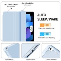 Étui souple en TPU avec porte-crayon 10.2 étui pour tablette de 9e génération pour iPad 7 8 9 étui de génération