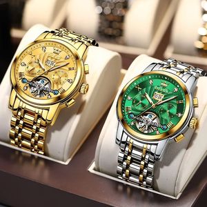   Relojes clásicos para hombre 9910 Tourbillon multifunción, reloj automático completo para hombre, relojes de pulsera masculinos de alta gama - Product Image 6