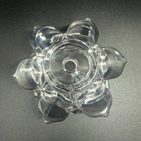 Lustre suspendu au plafond de style nordique minimaliste avec abat-jour en verre transparent, luminaire personnalisable pour