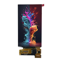 Kualitas Terbaik 5.48 "panel tampilan AMOLED 1080x1920 piksel warna penuh teknologi LTPS antarmuka MIPI 4LANE