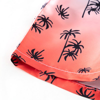 Shorts d'été imprimés pour homme, en nylon/polyester imperméable, décontractés, pour la plage, les vacances en bord de mer et le surf, avec cordon de serrage