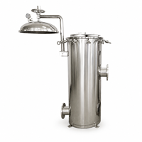 Boîtier de filtre multi-sacs à haut débit en acier inoxydable SS316 pour le traitement des liquides chimiques corrosifs et industriels