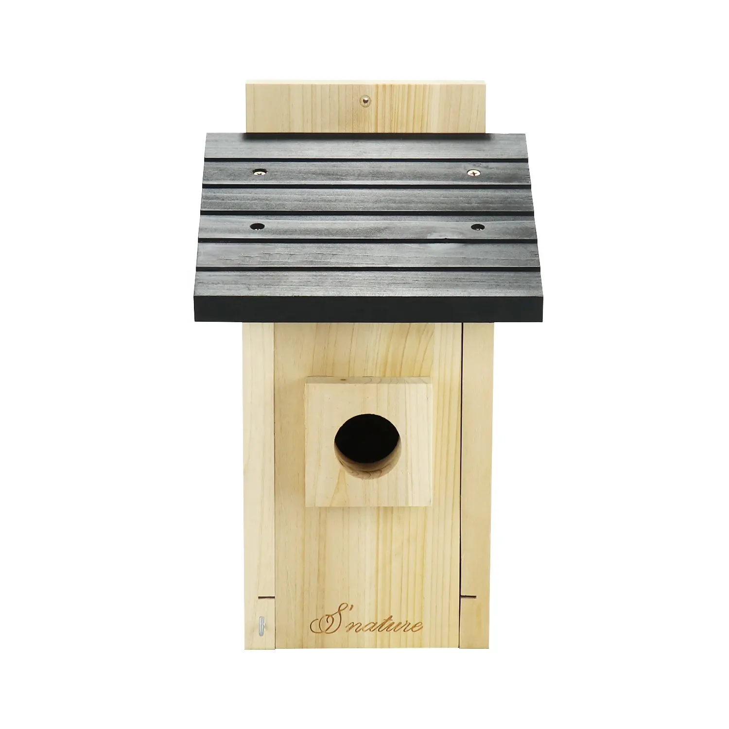 FSC case per uccelli in legno per esterni, casa colibrì per cottage esterni giardino