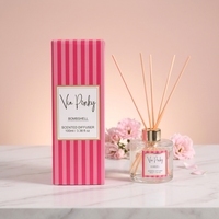 Diffuseur d'ambiance de luxe Via Pinky 100ml, senteur florale et fruitée, diffuseur à bâtonnets parfumés, ventes flash