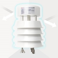 Rk900-09 5 in 1 Ambient Automatic Measuring Measurement Instrument Ultrasonic Weather Wind Speed Direction Sensor Anemometer