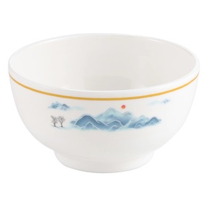 Xiangyuan melamine bowls, <b>plastic</b> imitation porcelain small bowls, commercial restaurant and hotel tableware, resin rice bowls, - Product Image 5