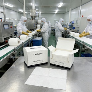 <span class=keywords><strong>Asciugamani</strong></span> Viso <span class=keywords><strong>Monouso</strong></span> <span class=keywords><strong>Biodegradabili</strong></span> KMCleanse in Viscosa Morbida, <span class=keywords><strong>Asciugamani</strong></span> Usa e Getta per Bagno - Product Image 3