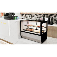 Réfrigérateur congélateur de comptoir d'exposition Offre Spéciale pour boulangerie, présentoir de vitrine, réfrigérateur d'affichage de chocolat
